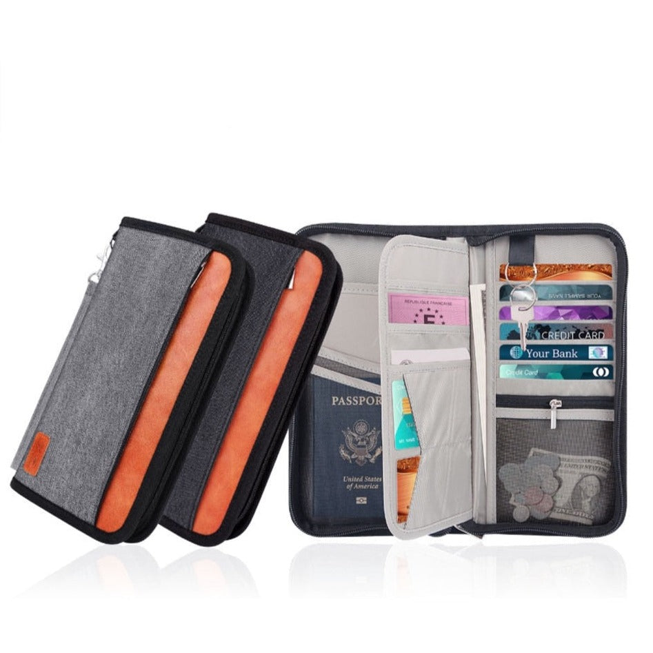 Portefeuille de Voyage - Sécurité RFID intégrée.