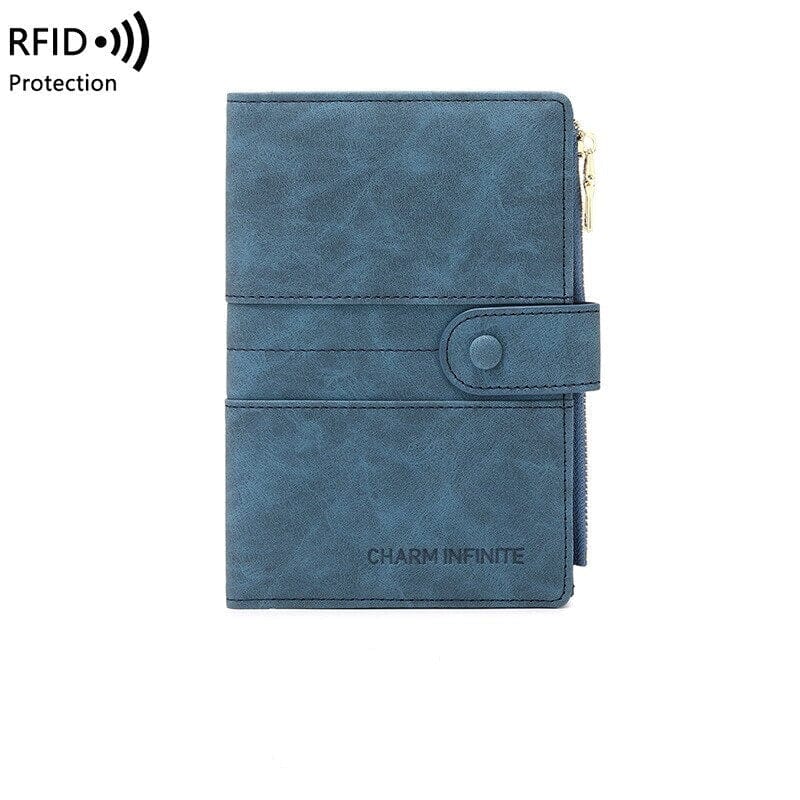 Portefeuille de Voyage pour Femme - Pochette Passeport (Anti-RFID)