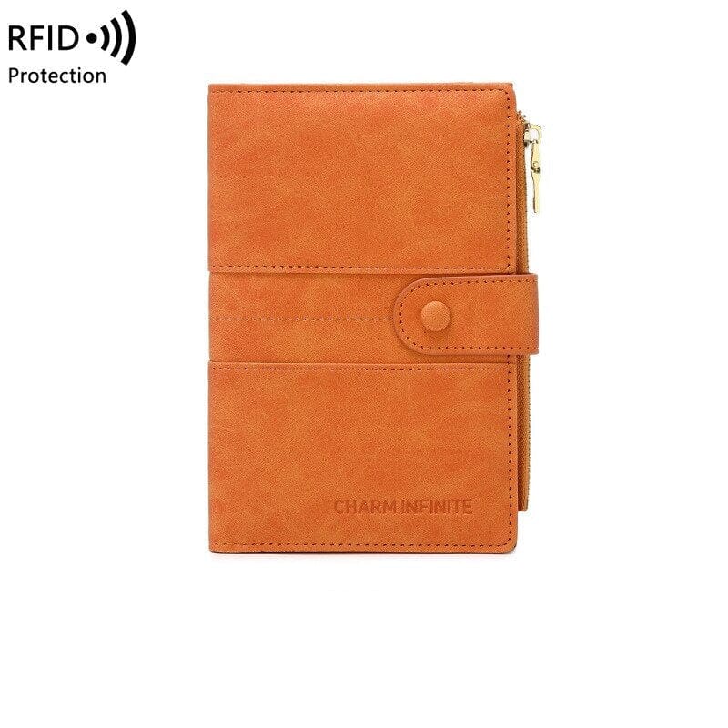 Portefeuille de Voyage pour Femme - Pochette Passeport (Anti-RFID)