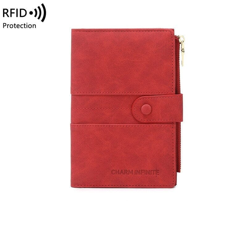 Portefeuille de Voyage pour Femme - Pochette Passeport (Anti-RFID)