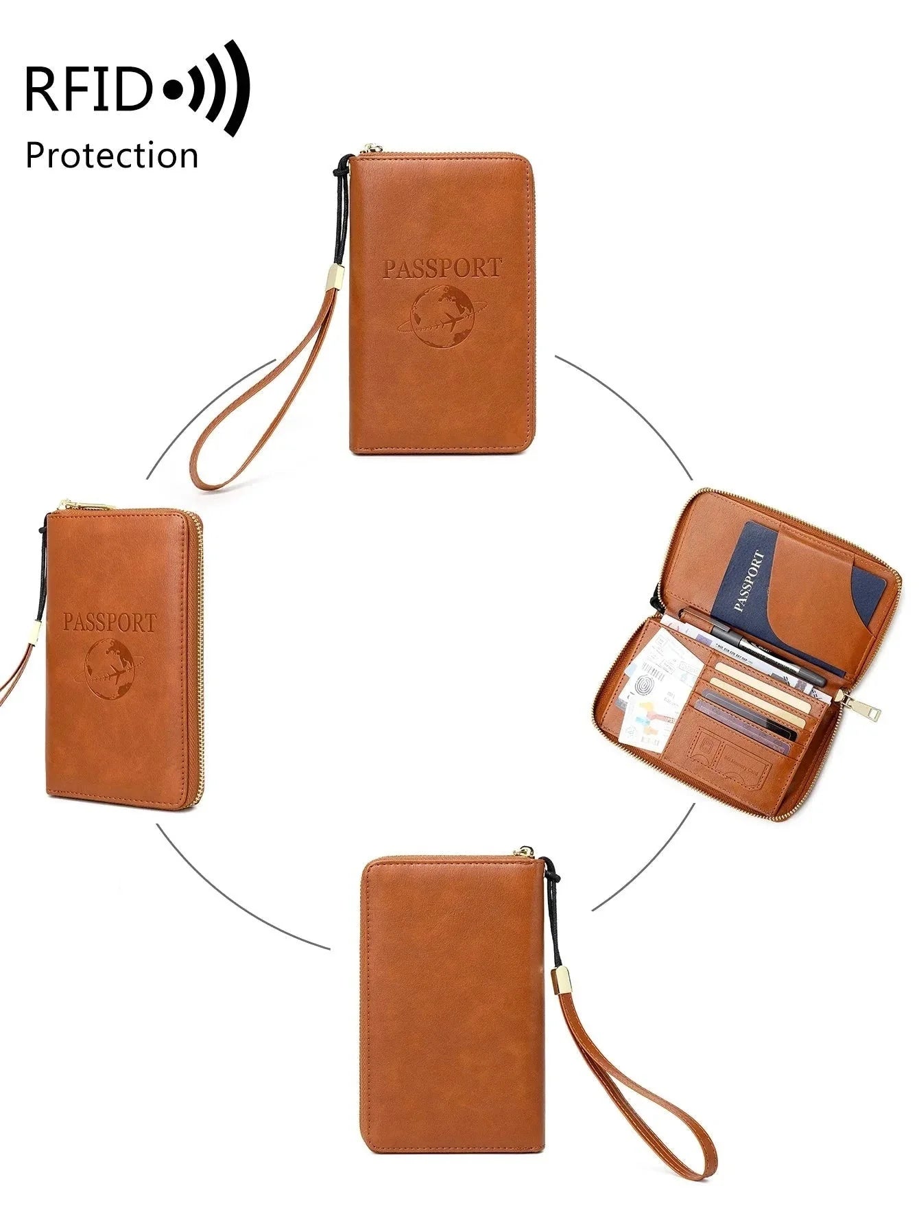 Portefeuille Pochette de Voyage pour Passeport