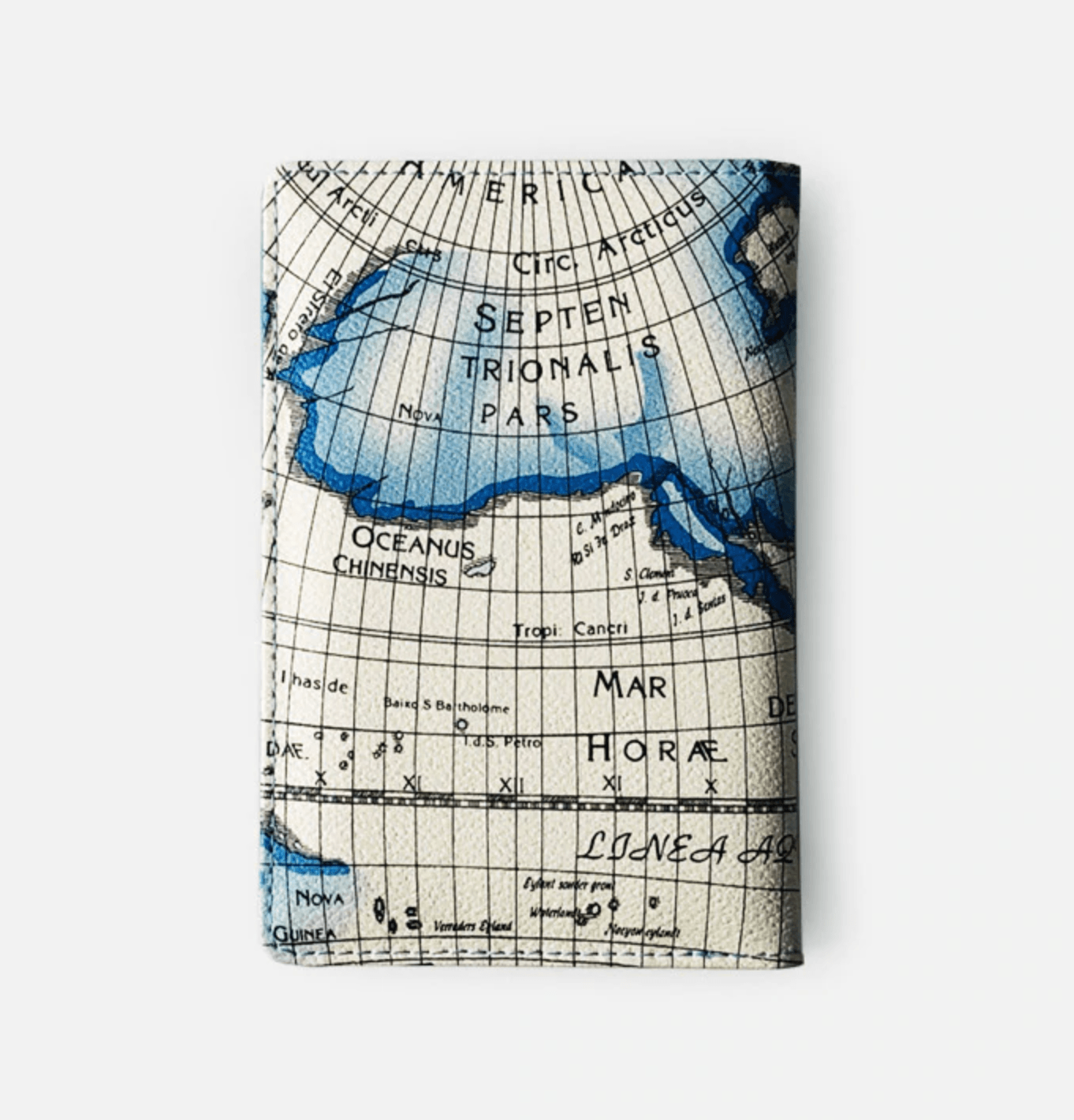 Protège-Passeport Blue Vintage Explorer