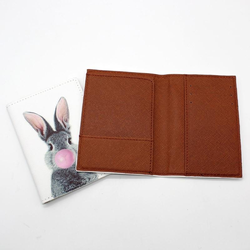 Protège-Passeport Bubble-Gum Lapin - Explorer en style