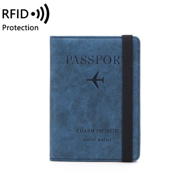 Protège-Passeport - Wallet de Voyage (anti-RFID)