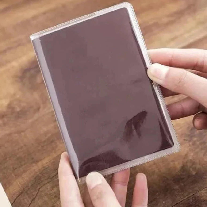 Protège-Passeport Transparent - Édition Voyage