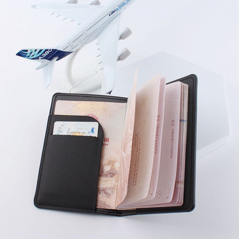 Protège-Passeport Personnalisé - Mini Avion