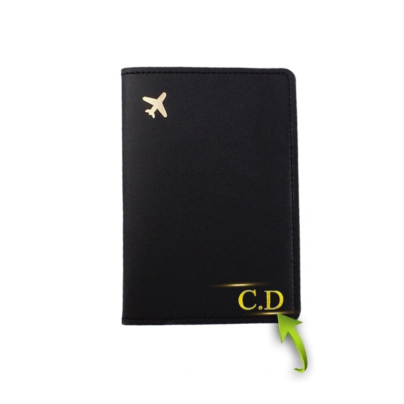Protège-Passeport Personnalisé - Mini Avion