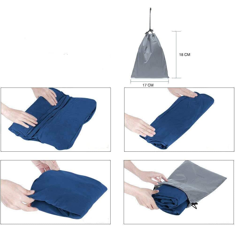 Repose-Pieds Voyage Gonflable - Coussin Avion & Voiture
