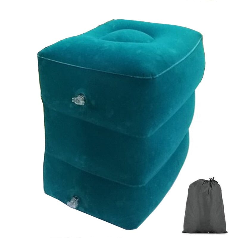 Repose-Pieds Voyage Gonflable - Coussin Avion & Voiture