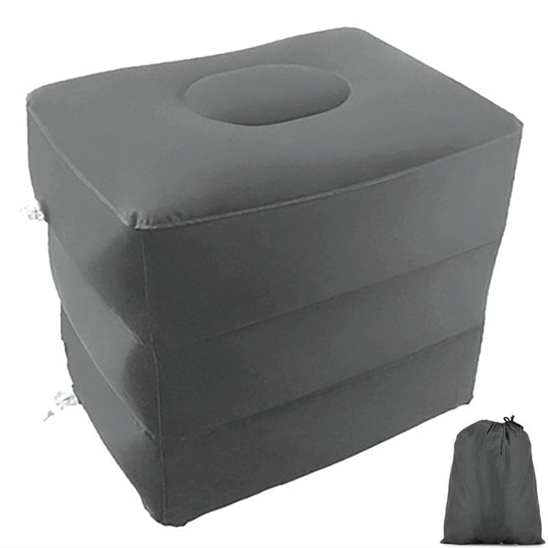 Repose-Pieds Voyage Gonflable - Coussin Avion & Voiture