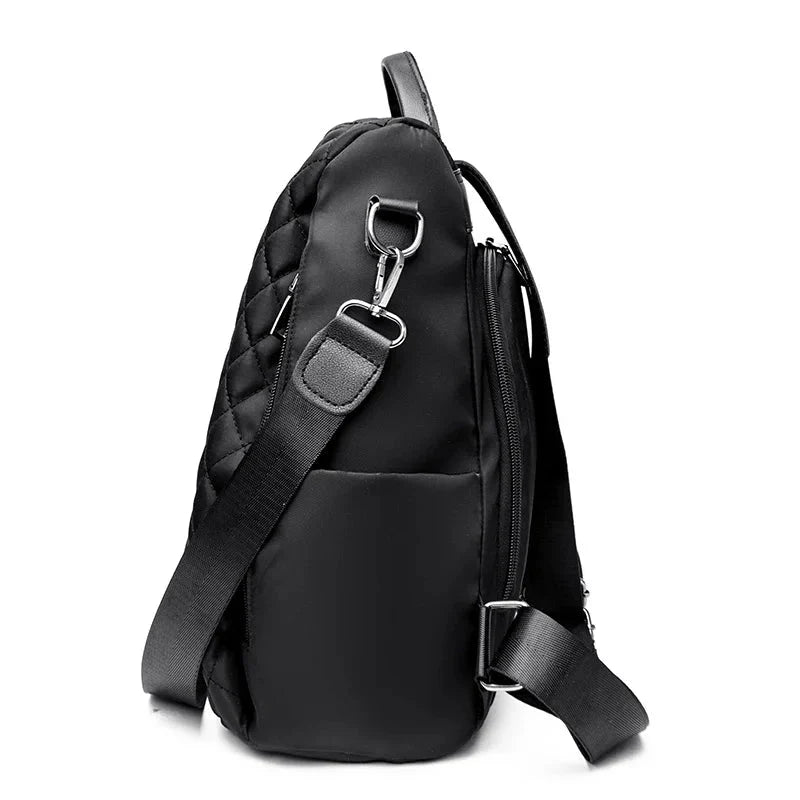 Sac à Dos Anti-Pickpocket Femme - Style Voyage Matelassé