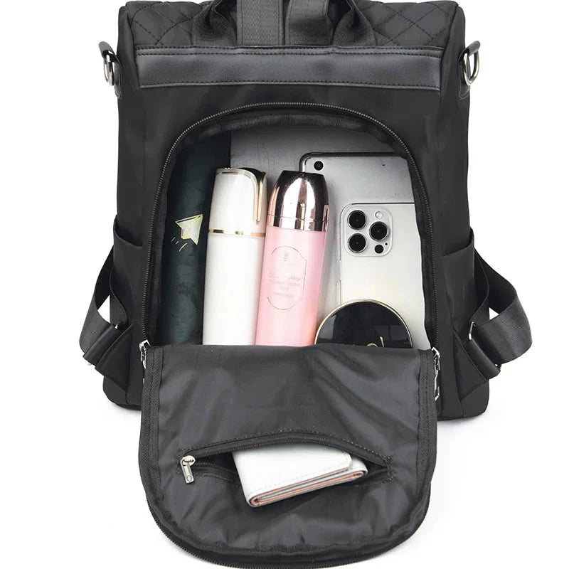 Sac à Dos Anti-Pickpocket Femme - Style Voyage Matelassé
