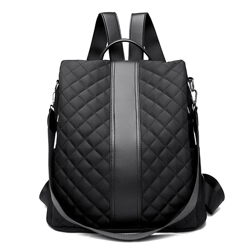 Sac à Dos Anti-Pickpocket Femme - Style Voyage Matelassé