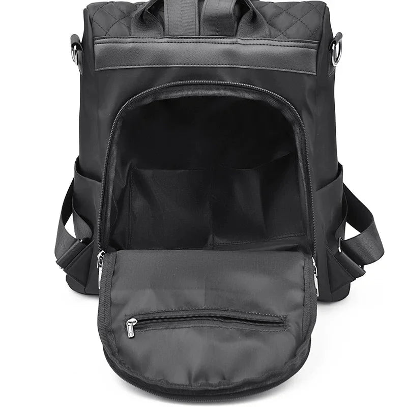 Sac à Dos Anti-Pickpocket Femme - Style Voyage Matelassé