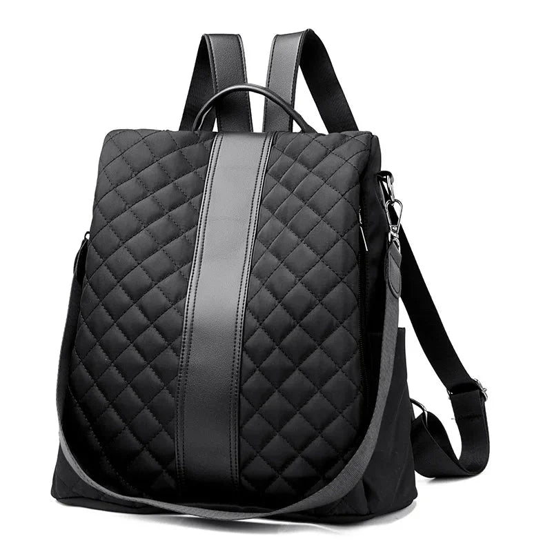 Sac à Dos Anti-Pickpocket Femme - Style Voyage Matelassé