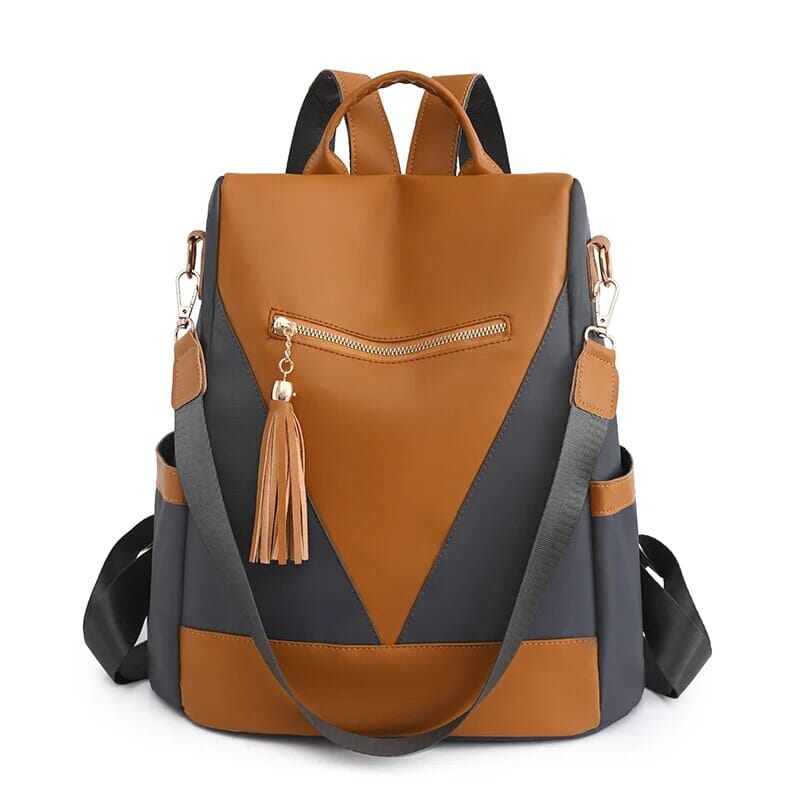 Sac à Dos Antivol Femme Voyage- Fermeture Dorsale