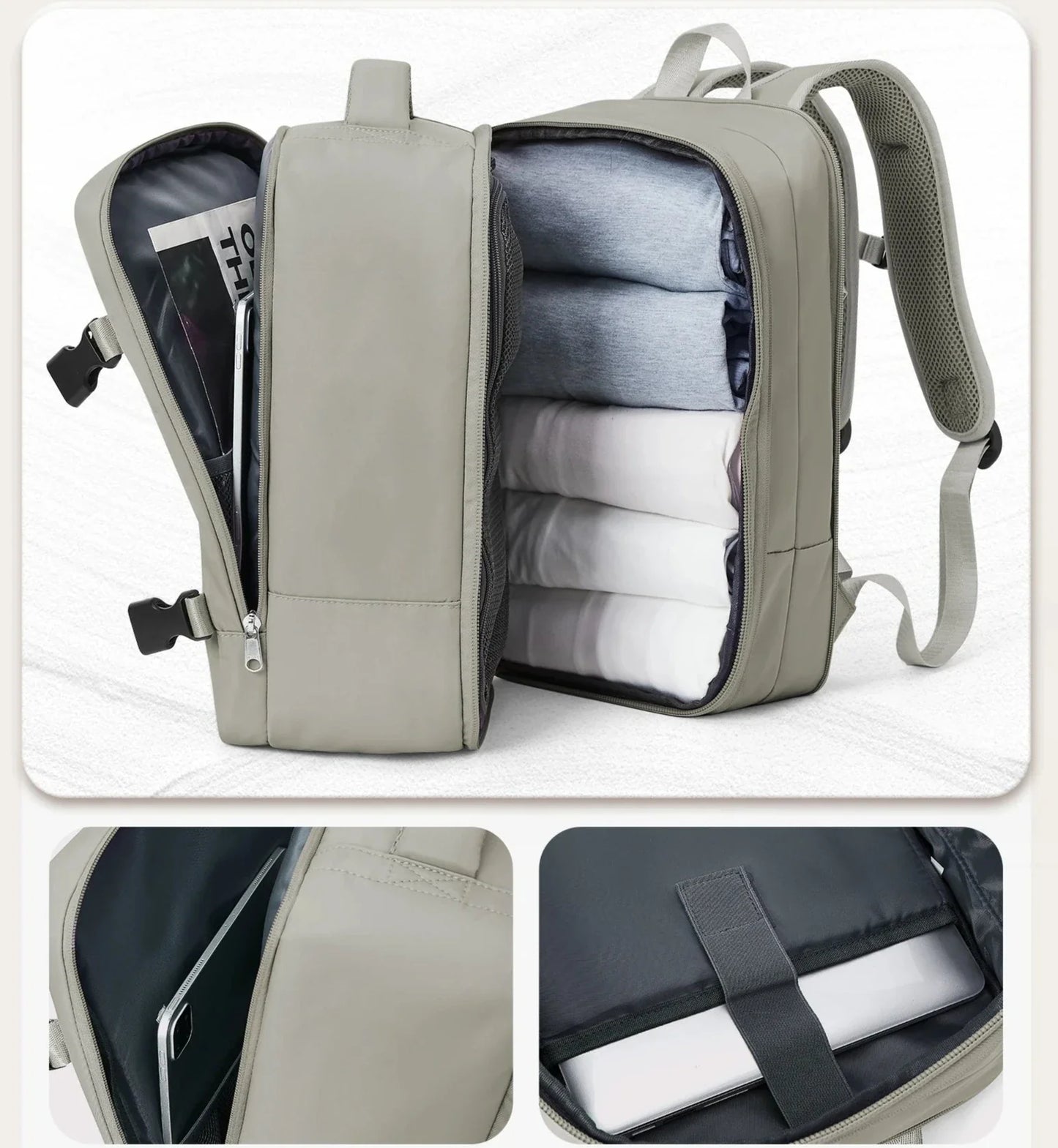 Sac à Dos de Voyage Cabine Avion 40x20x25
