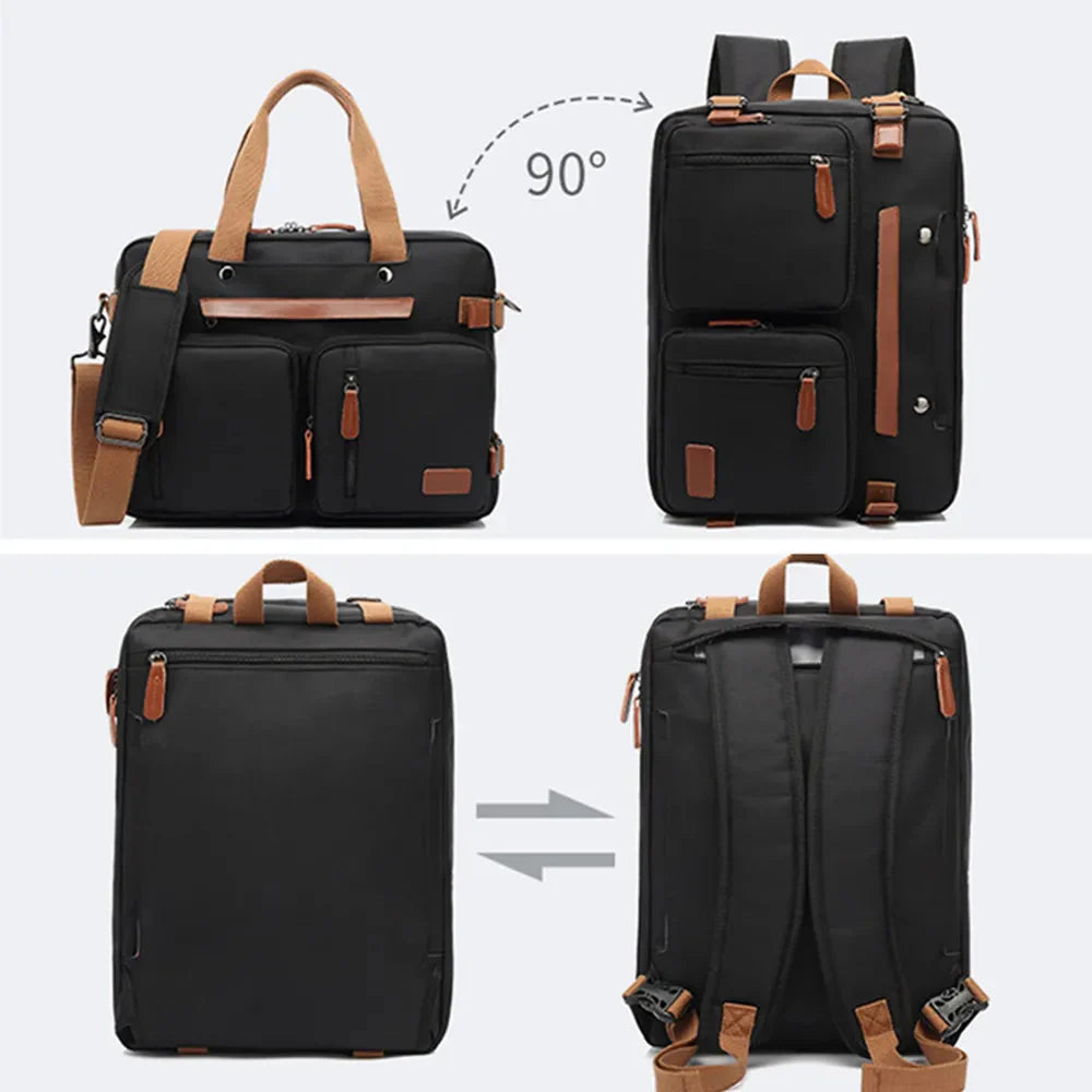 Sac à Dos Convertible Voyage Sacoche Ordinateur