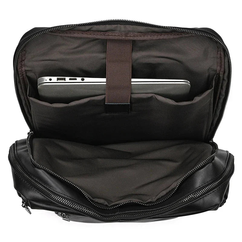 Sac à Dos en Cuir pour Homme, Idéal pour Voyager