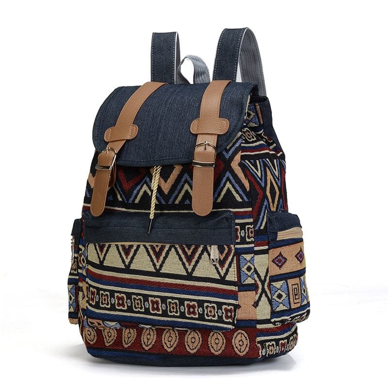 Sac à Dos de Voyage - Motif Aztèque - Édition Explorer