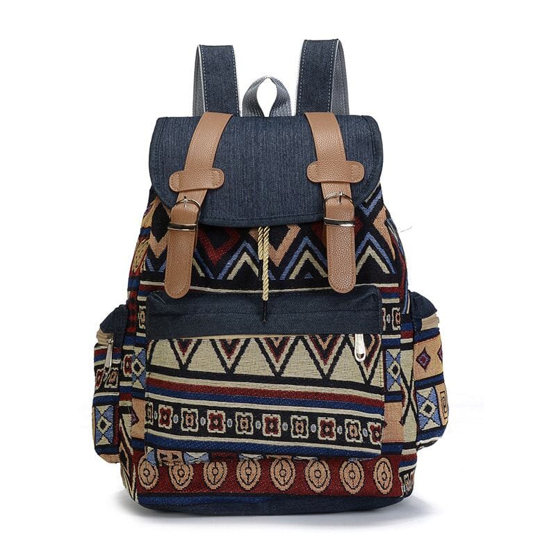 Sac à Dos de Voyage - Motif Aztèque - Édition Explorer