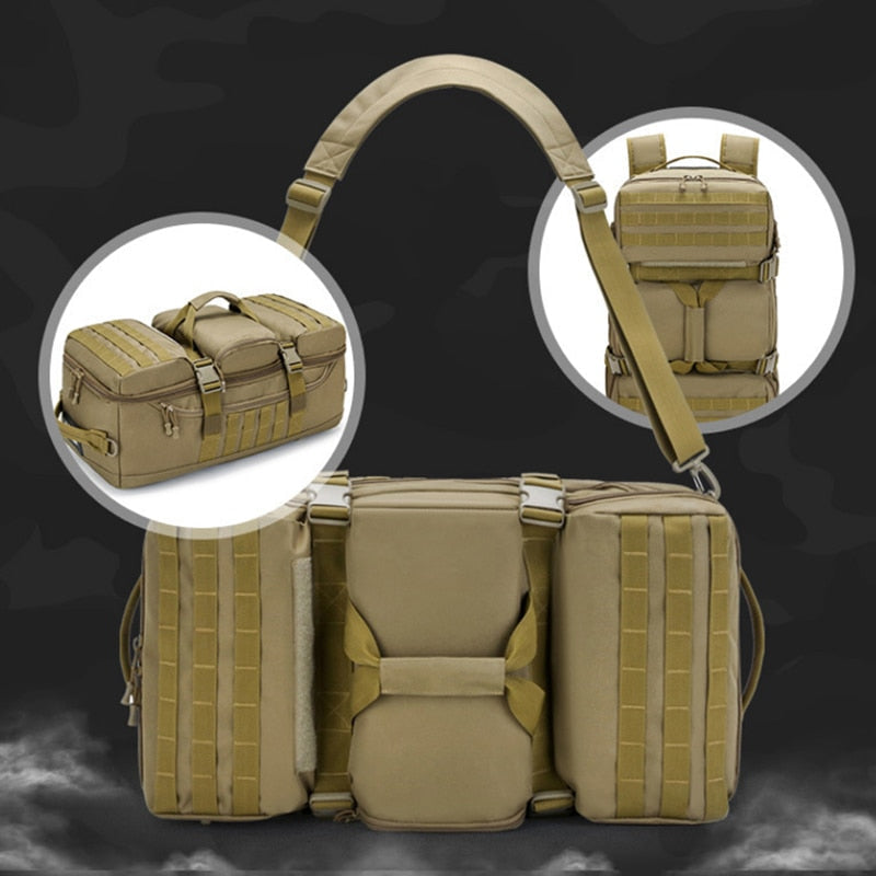 Sac à Dos de Voyage Militaire - Style Armée Aventure (65L)