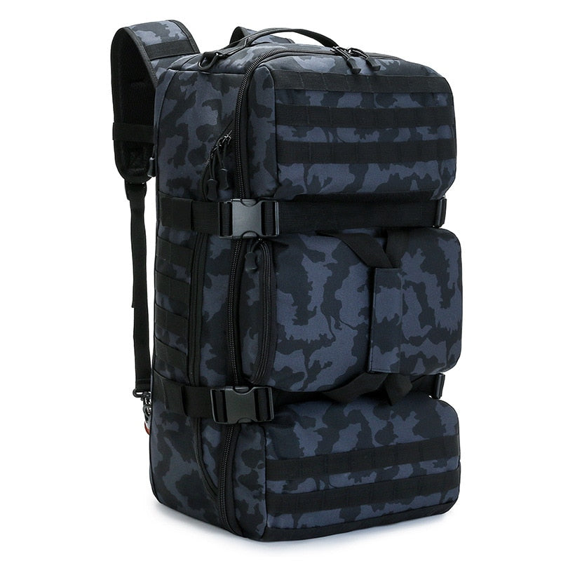 Sac à Dos de Voyage Militaire - Style Armée Aventure (65L)