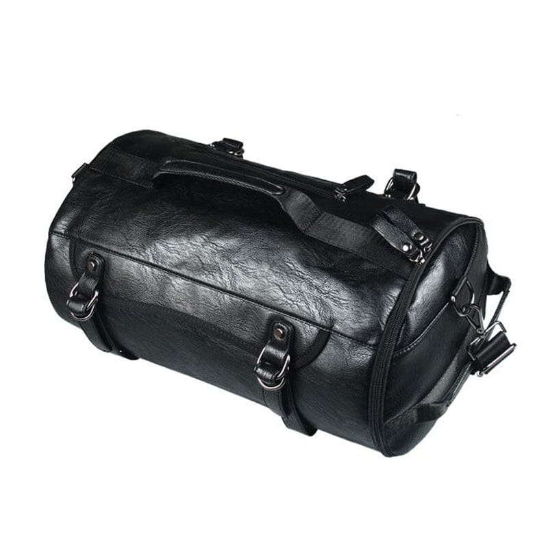 Sac à Dos de Voyage Vintage Noir - Road Trip Collection