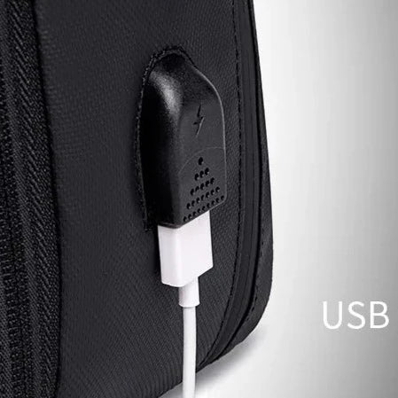 Sac à Dos Extensible Cabine Avion (USB) Voyage