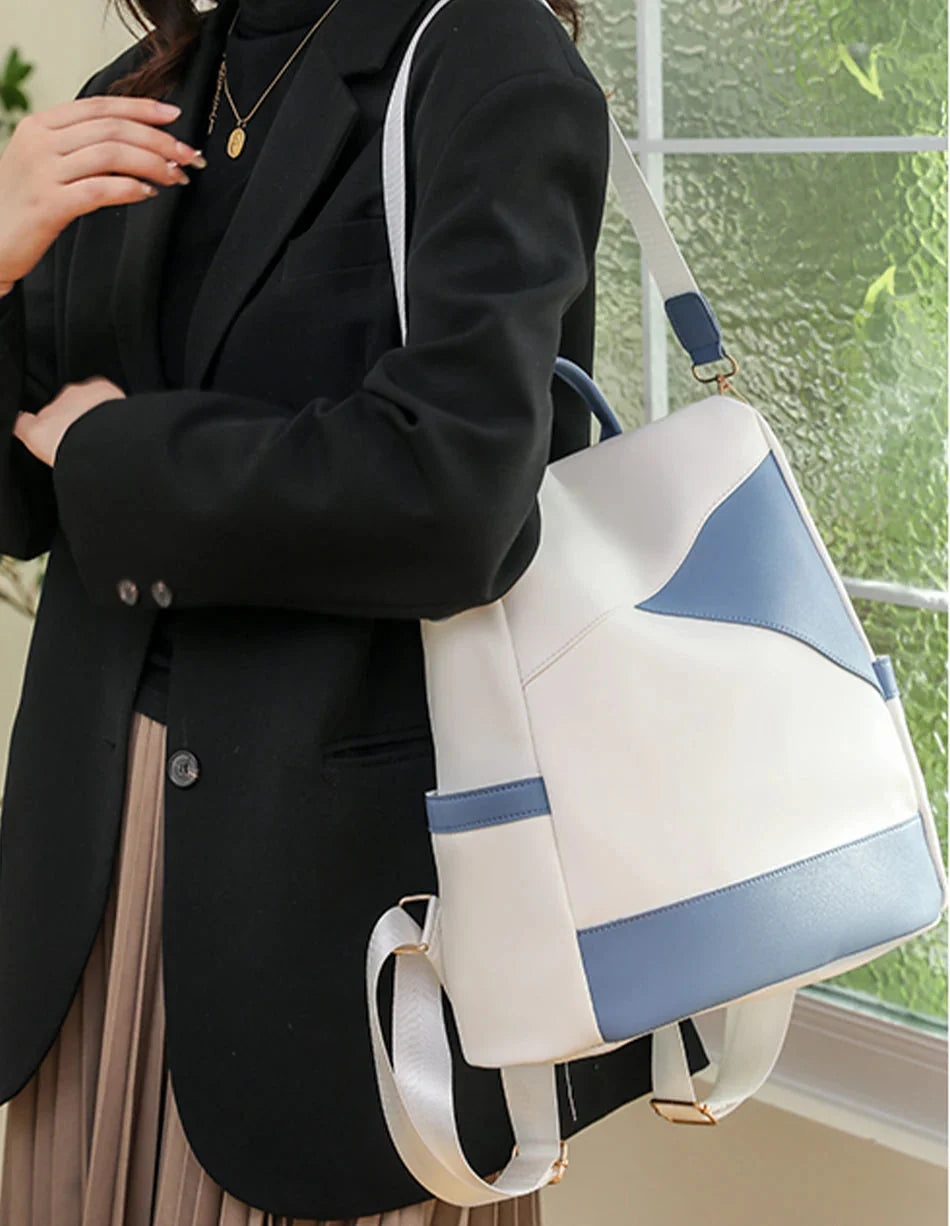 Sac à Dos Femme Offrant une Ouverture Dorsale