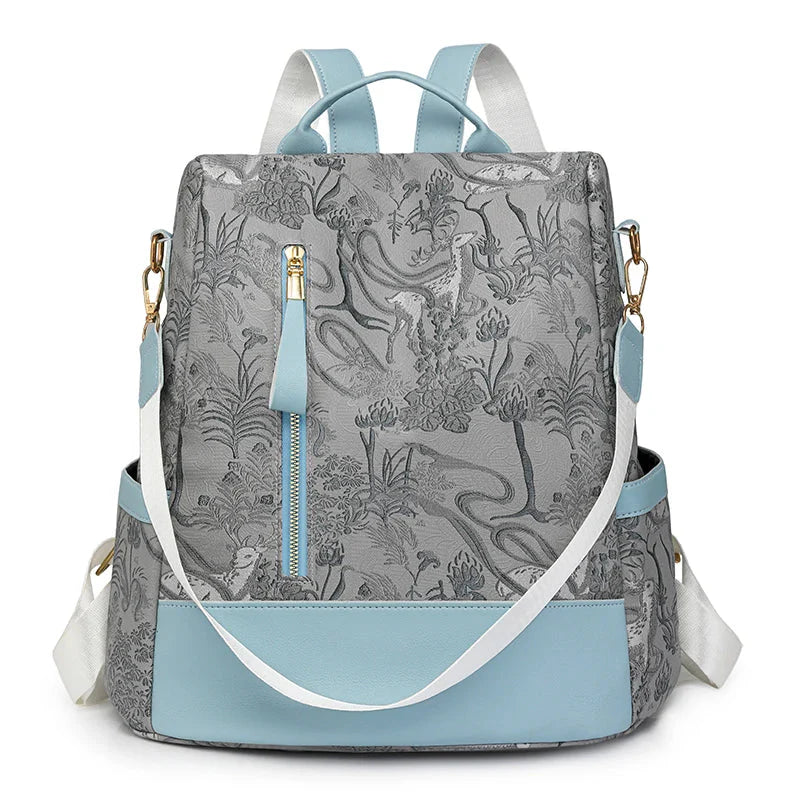 Sac à Dos Femme Tendance - Ouverture Zippée au Dos