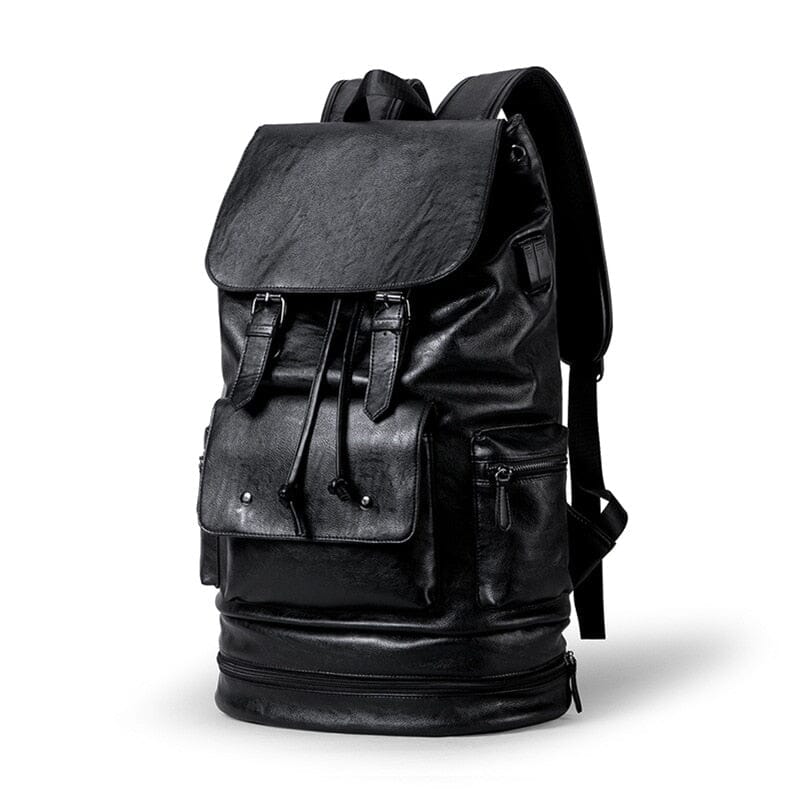 Sac à Dos Vintage Homme - Compartiment Chaussures & USB