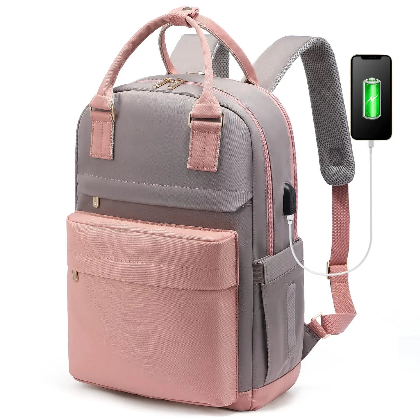Sac à Dos Voyage pour Ordinateur Femme (16 Pouces)
