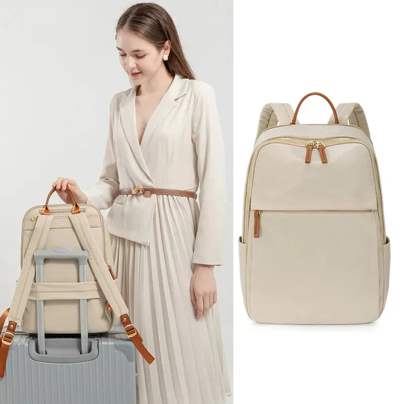 Sac à Dos Ordinateur Femme - Tendance pour Voyages (14/16 Pouces)