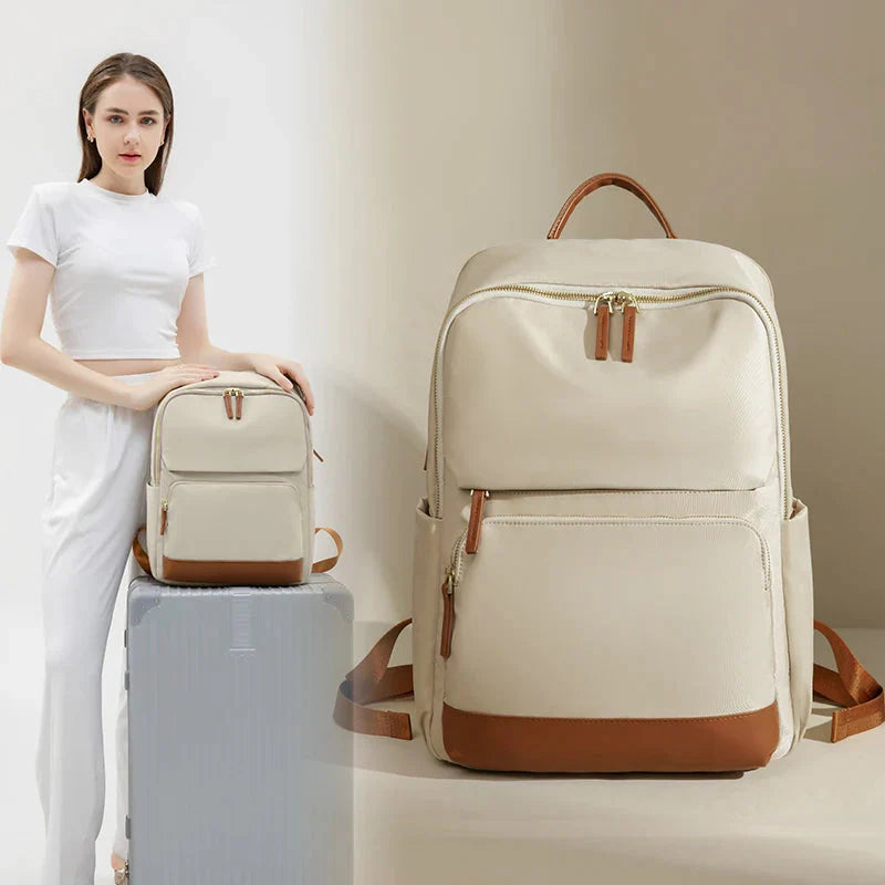 Sac à Dos Ordinateur Femme Chic - Pour Voyager avec Style (15.6 Pouces)