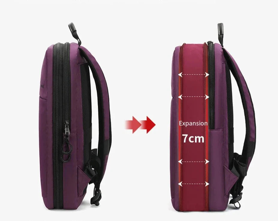 Sac à Dos pour PC Portable Femme Élégant 15.6 Pouces