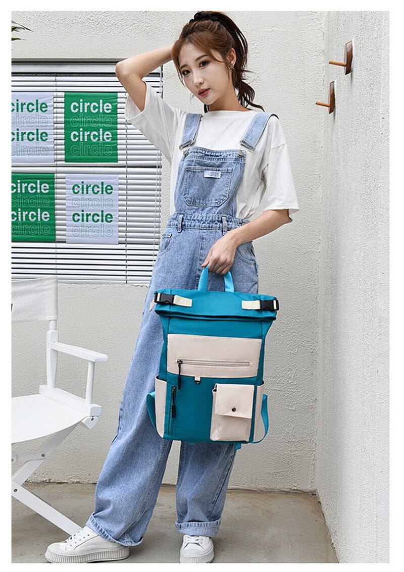 Sac à Dos Roll Top pour Voyageuses