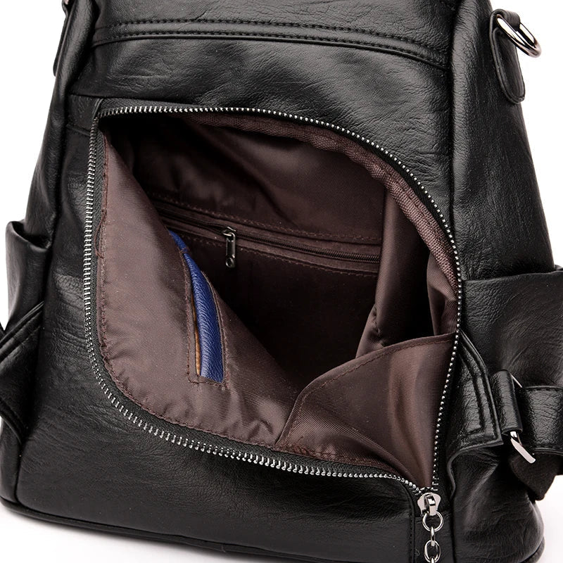 Sac à Dos Sécurisé Femme Léger, Idéal pour les Voyages