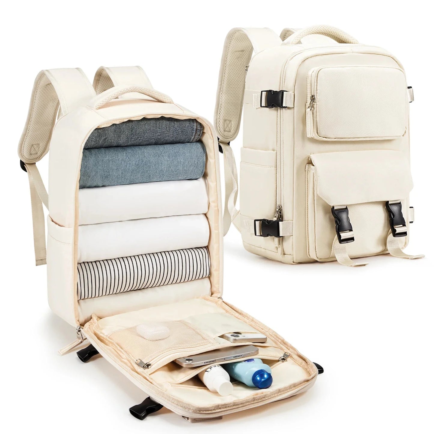 Sac à Dos de Voyage pour Cabine Avion (45x36x20 & 40x20x25)
