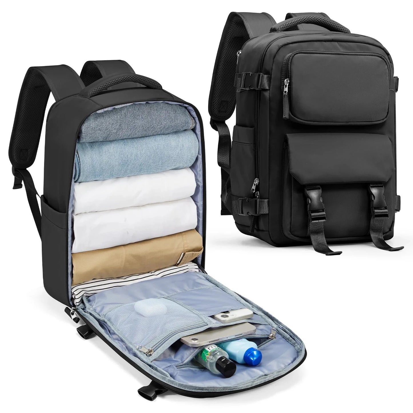 Sac à Dos de Voyage pour Cabine Avion (45x36x20 & 40x20x25)
