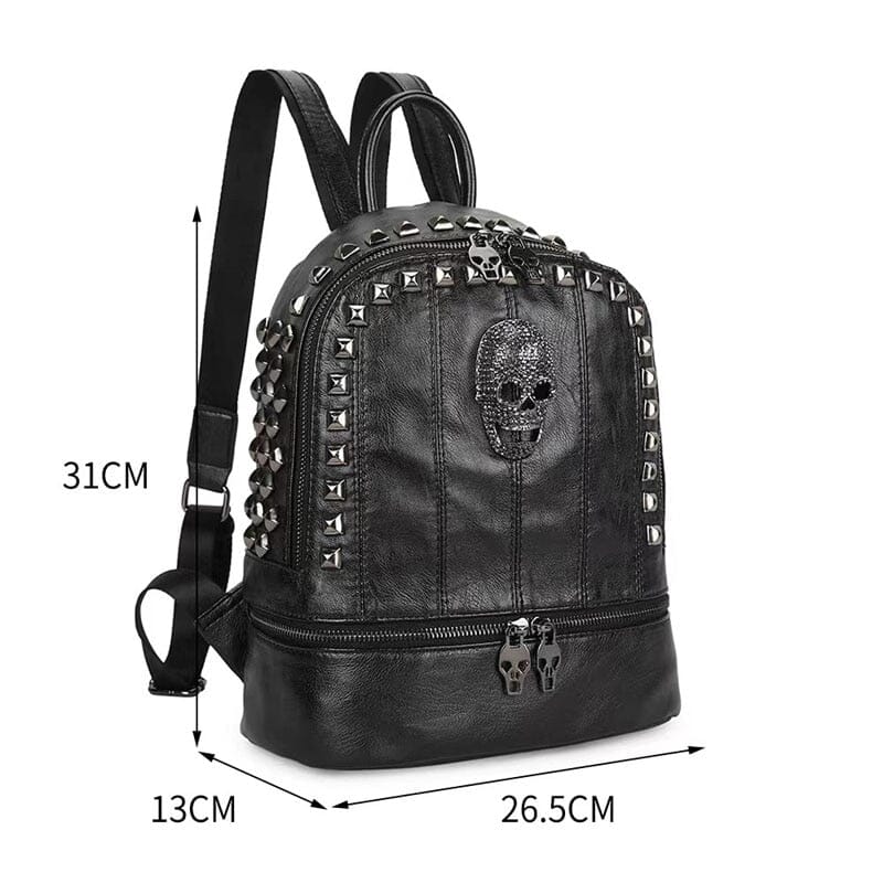 Sac à Dos Tête de Mort Mexicaine - Collection Voyage Femme Punk