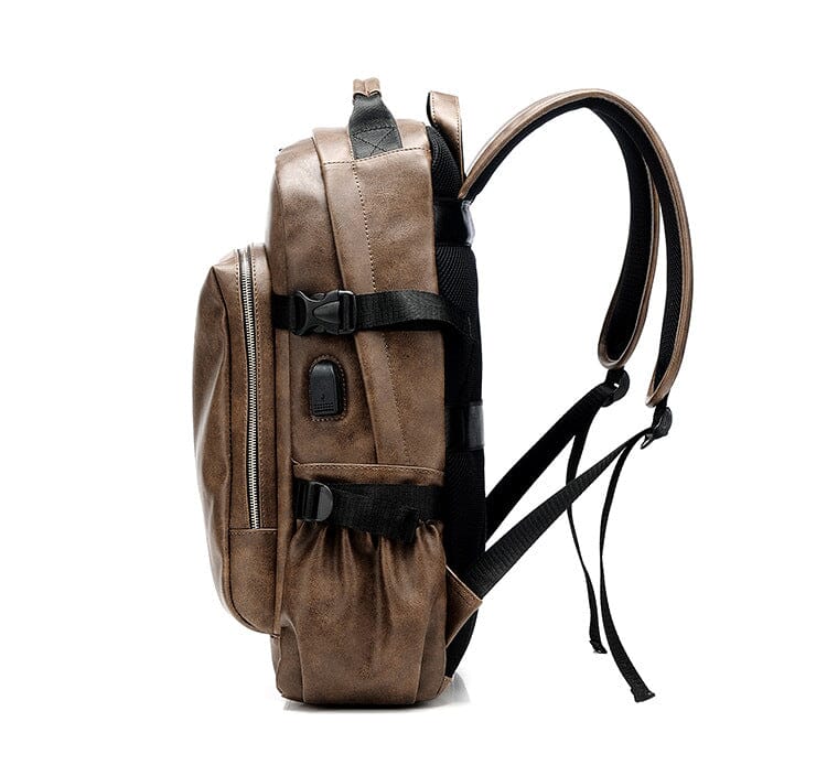 Sac à Dos Vintage Homme pour Voyage d'Affaires (USB)