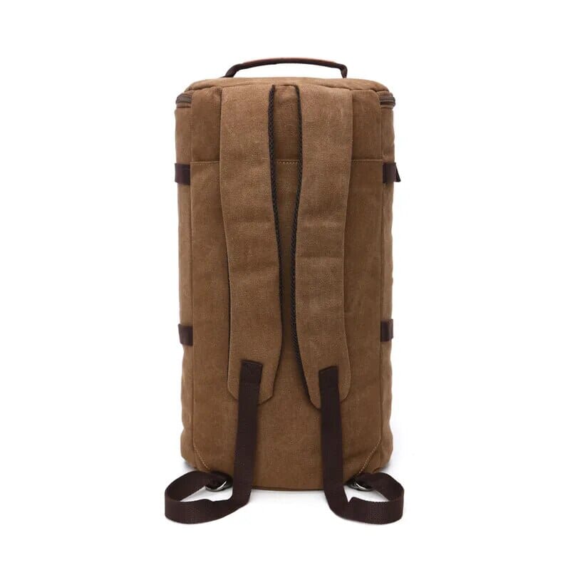 Sac à Dos Vintage Toile Canvas Convertible en Voyage