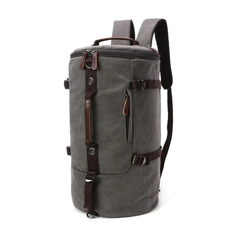 Sac à Dos Vintage Toile Canvas Convertible en Voyage