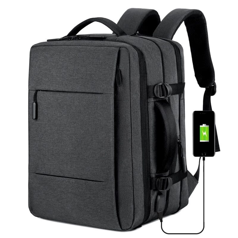 Sac à Dos Voyage Cabine Avion Extensible avec USB