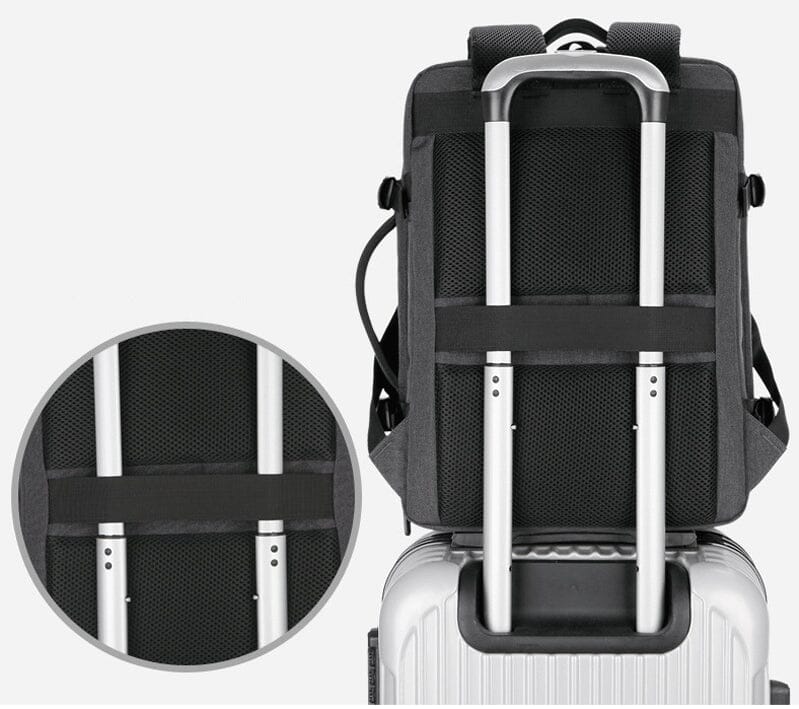 Sac à Dos Voyage Cabine Avion Extensible avec USB