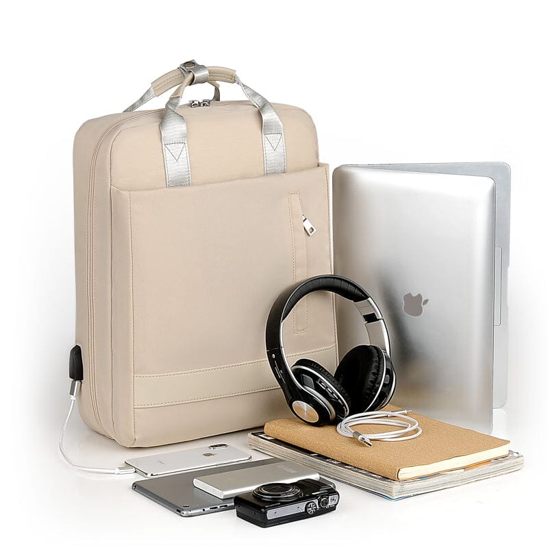 Sac à Dos de Voyage pour Femme - Avion et Compartiment USB