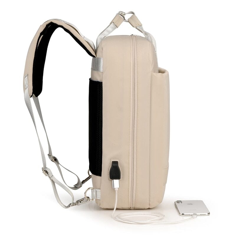Sac à Dos de Voyage pour Femme - Avion et Compartiment USB