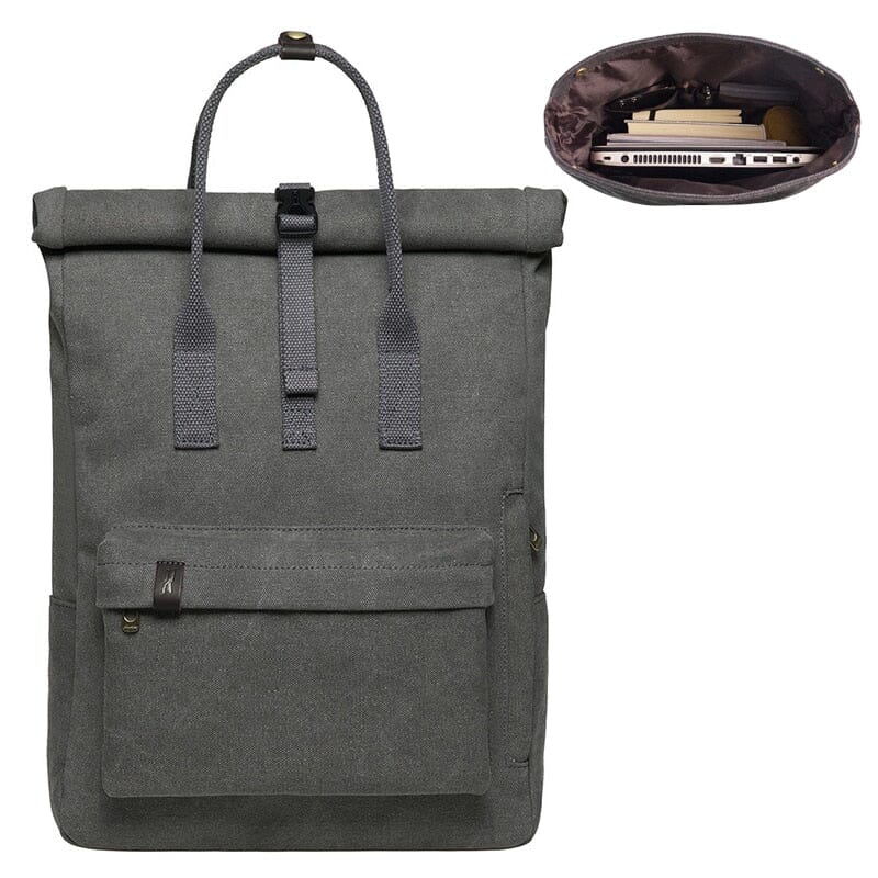 Sac à Dos Vintage Explorer - Roll-Top Backpack