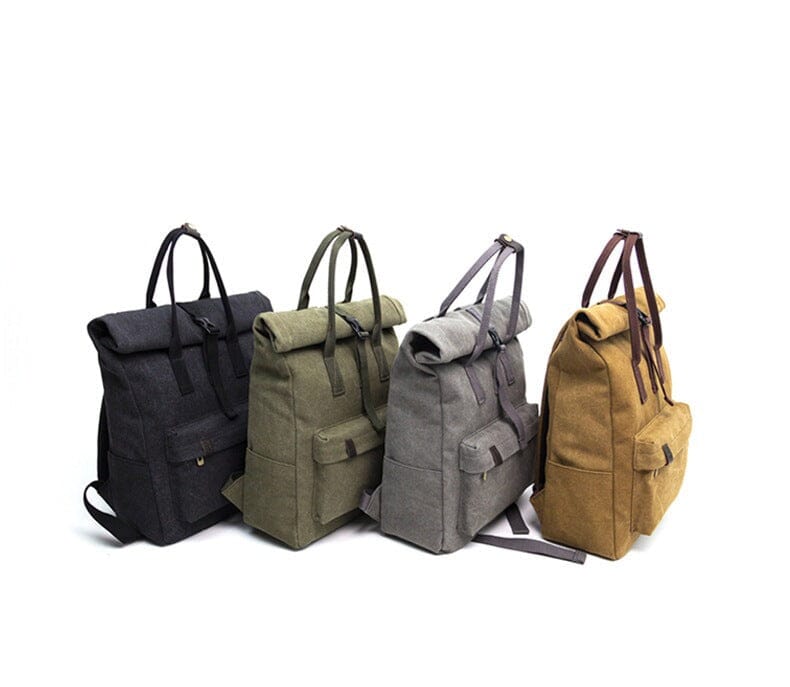 Sac à Dos Vintage Explorer - Roll-Top Backpack